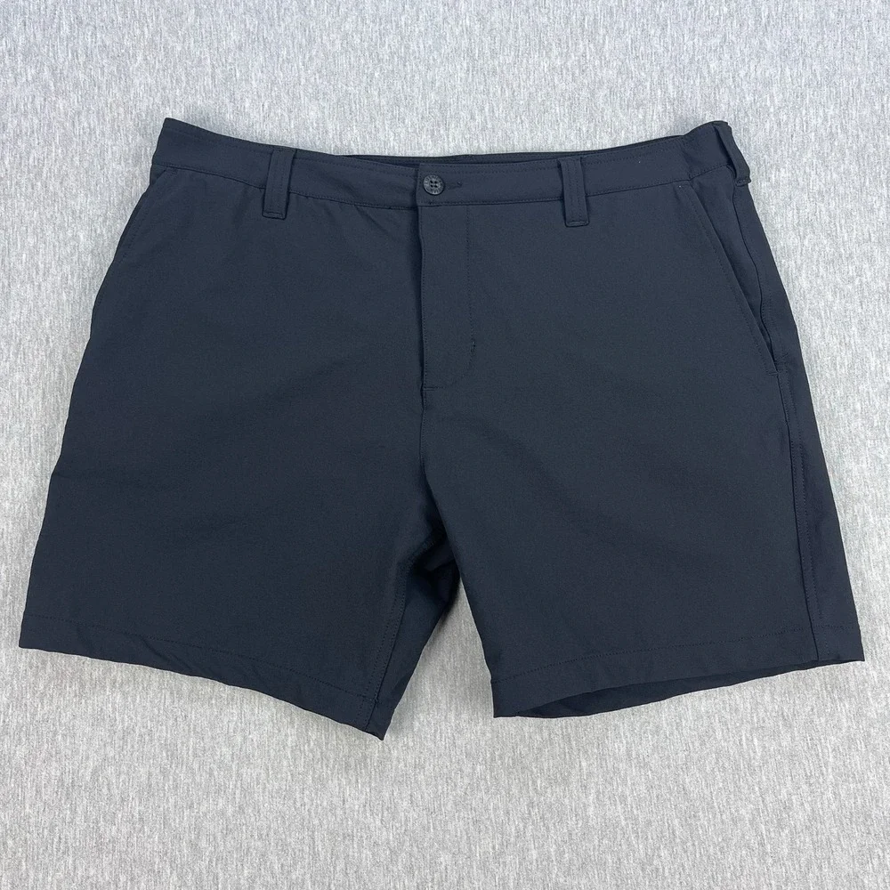 American Giant Commuter Shorts Mens 34 (Fits 37 Waist) Black 7